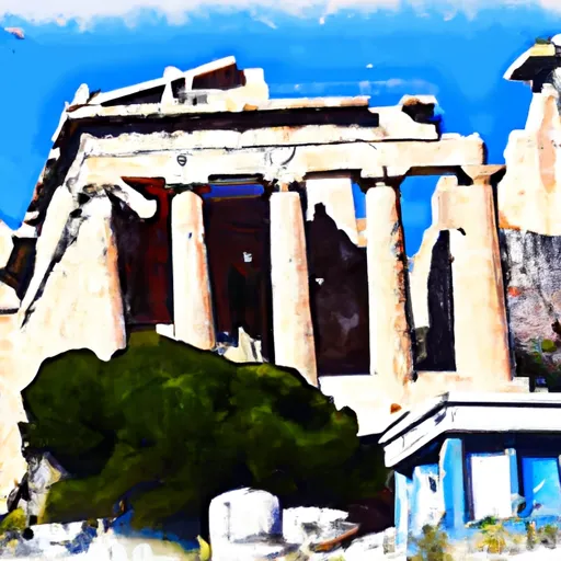 Bild av akropol