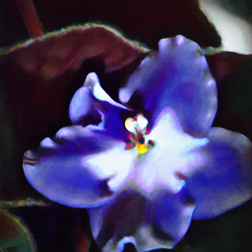 Bild av blåviolett