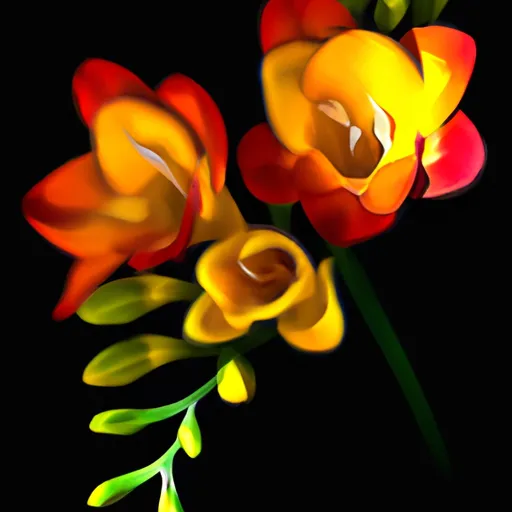 Bild av freesia