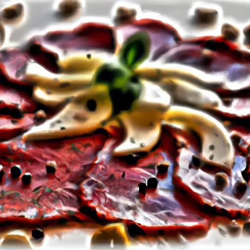 Bild av carpaccio