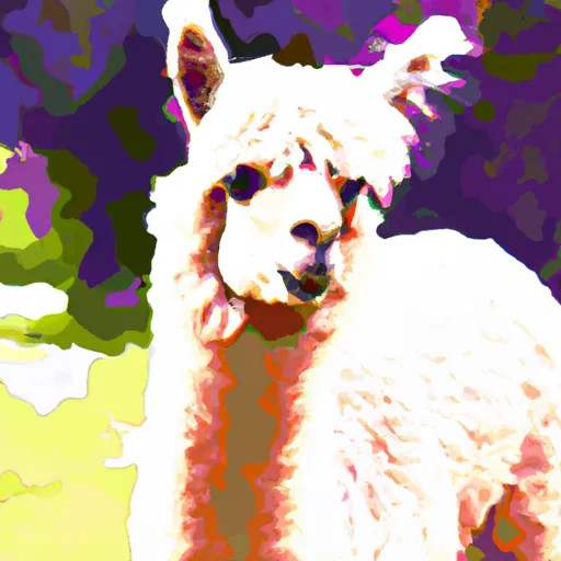 Bild av alpacka