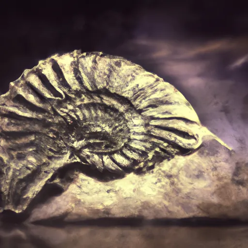 Bild av fossilisation