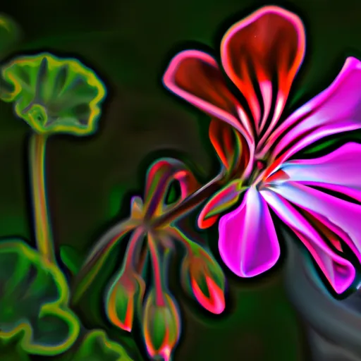 Bild av geranium