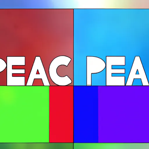 Bild av fredsfördrag