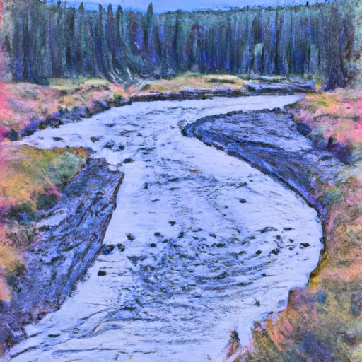 Bild av flodbåge