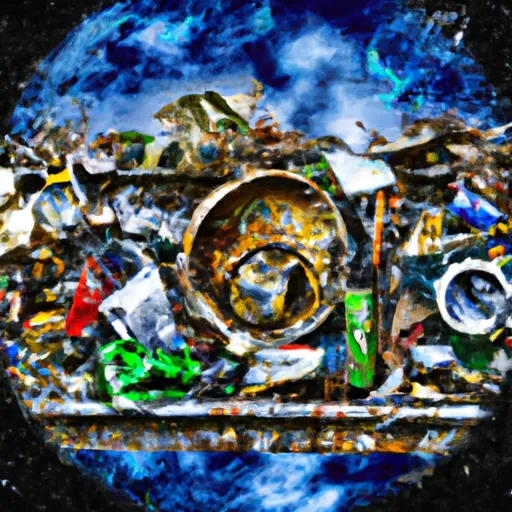 Bild av avfallsrester