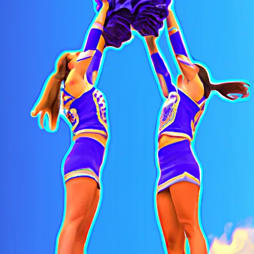 Bild av cheerleading