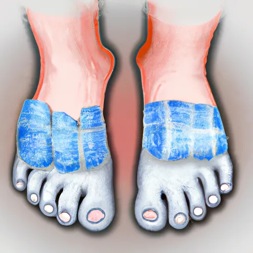 Bild av få kalla fötter