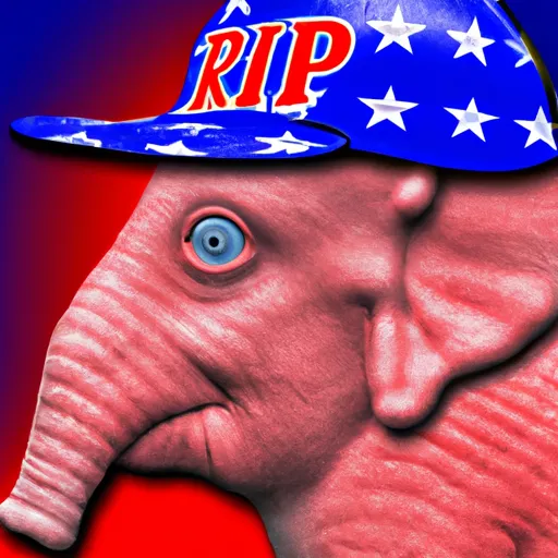 Bild av anhängare av republikanerna