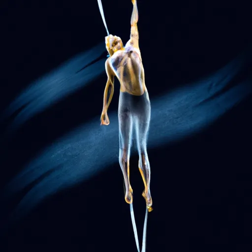 Bild av akrobat