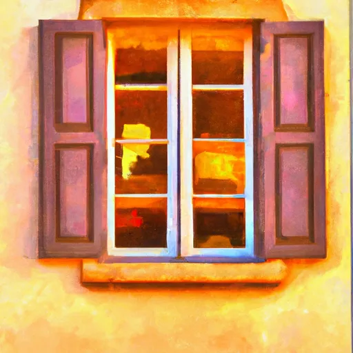 Bild av franskt fönster
