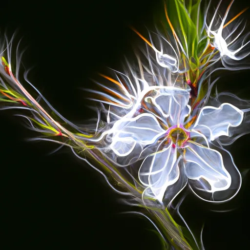 Bild av blomma ut