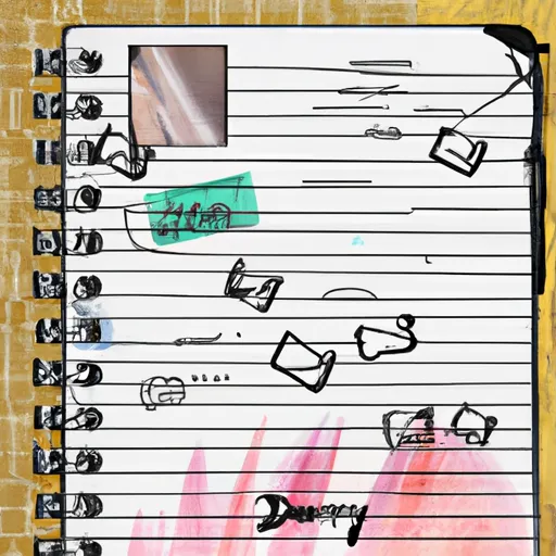 Bild av dagbok