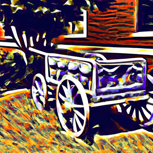 Bild av fyhjulig vagn