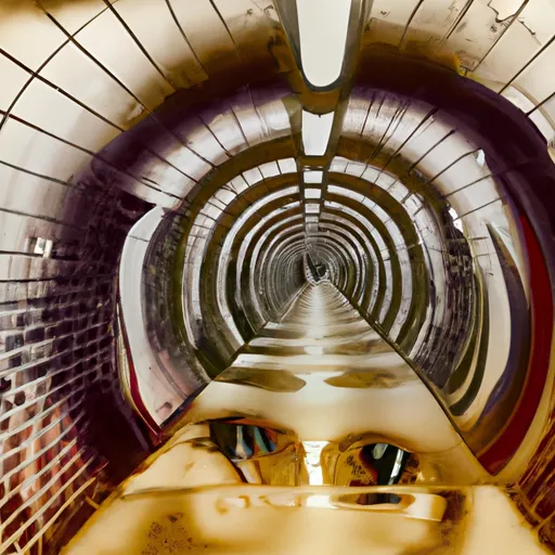 Bild av gångtunnel