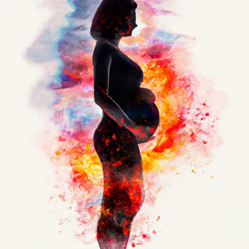 Bild av graviditet