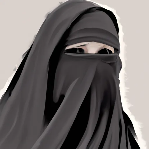 Bild av burka