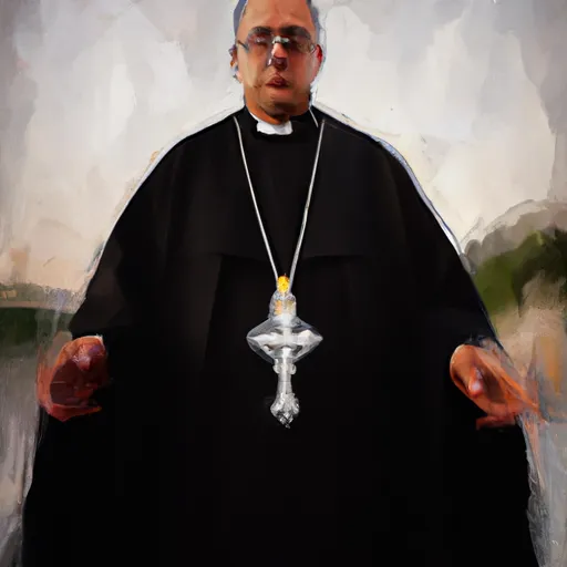 Bild av grekisk-katolsk präst