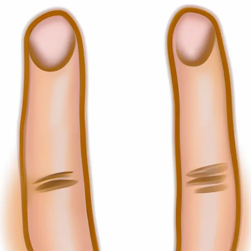Bild av ha långa fingrar