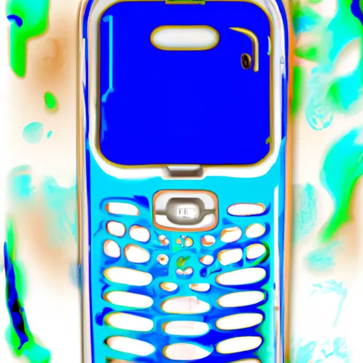 Bild av bärbar telefon