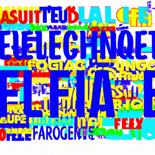 Bild av fransk språkegenhet