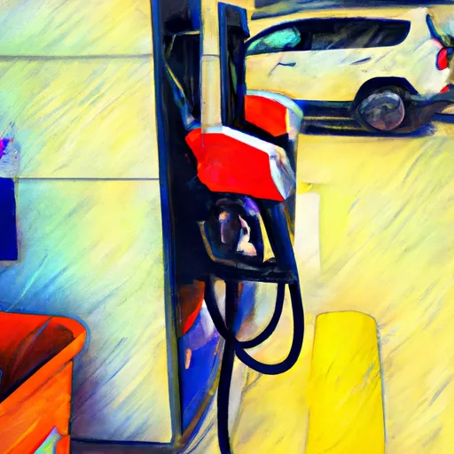 Bild av fylla på bensin