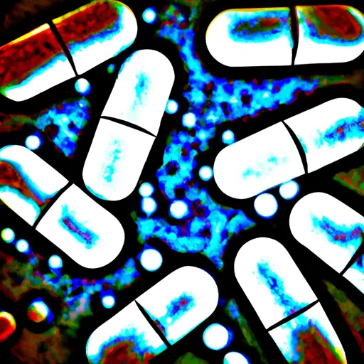 Bild av antibiotiska medel