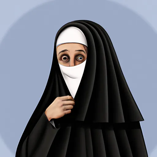 Bild av bli nunna