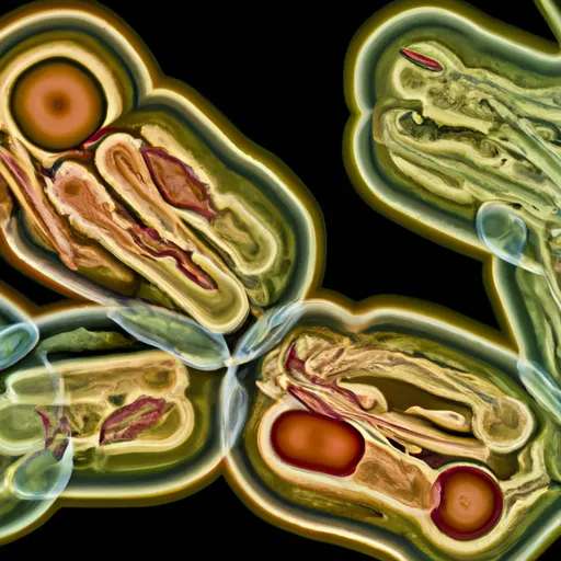 Bild av bakteriologisk