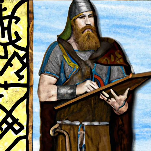 Bild av anglosaxisk