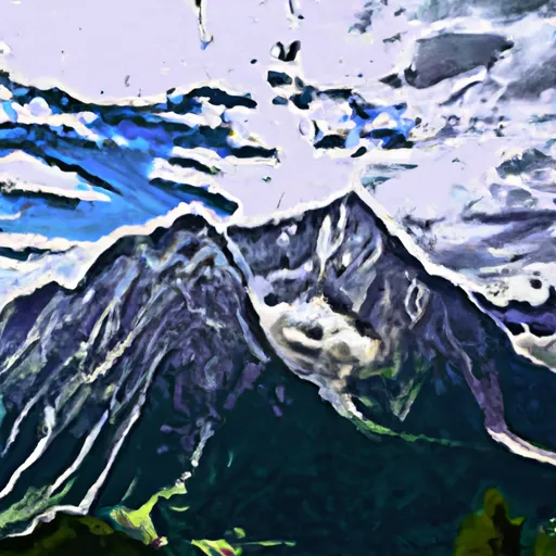Bild av alp