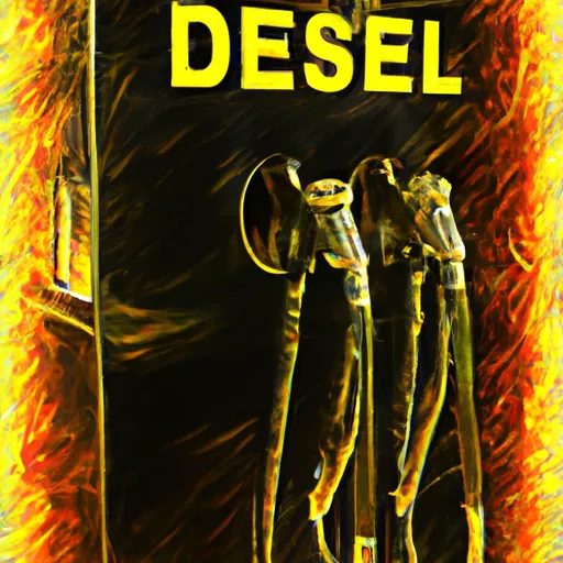 Bild av dieselbränsle