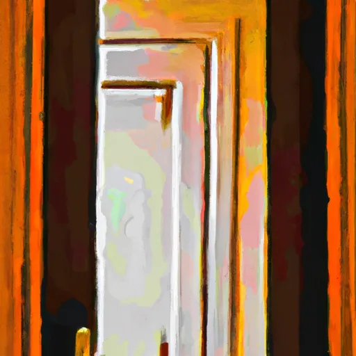 Bild av dörrkarm