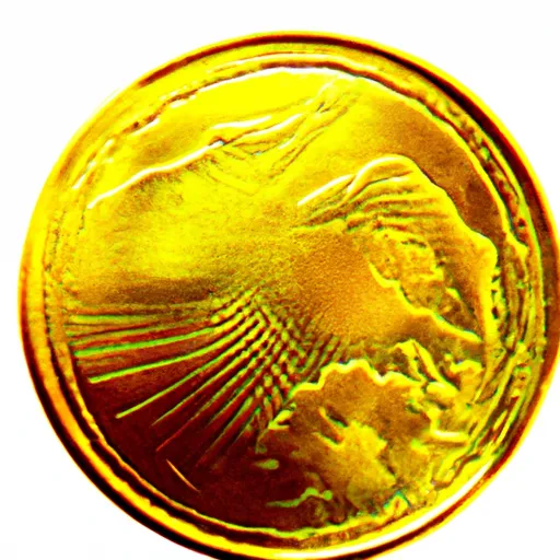 Bild av guldmynt