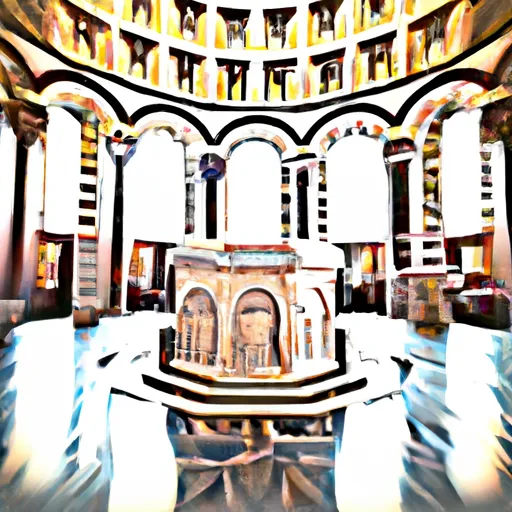Bild av baptisterium