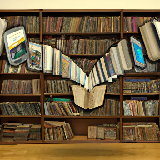 Bild av handel med böcker
