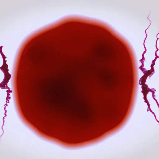 Bild av blodplasma