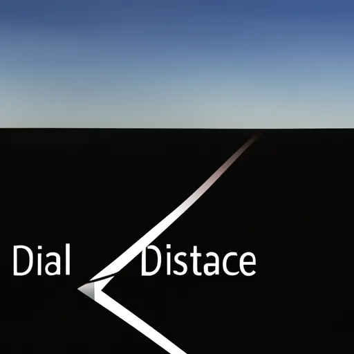 Bild av distans