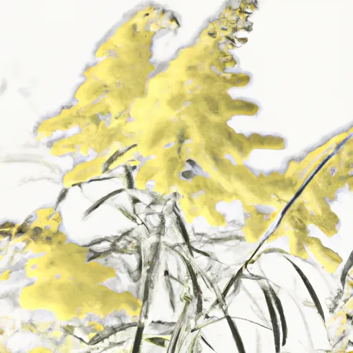Bild av gult växtfärgämne