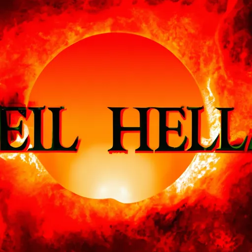 Bild av helvetes