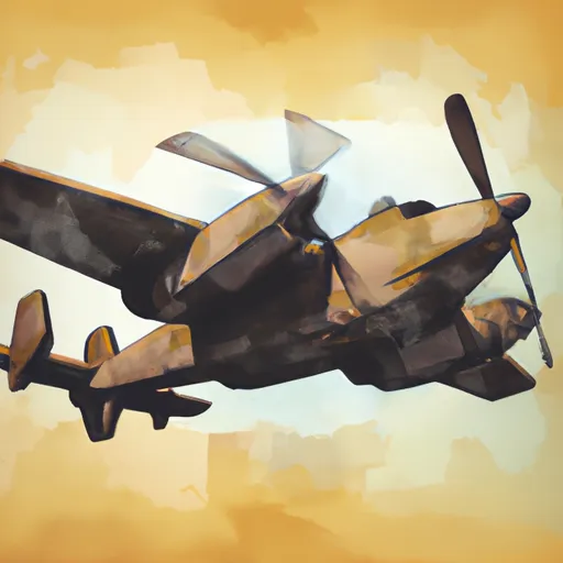 Bild av bombflygmaskin