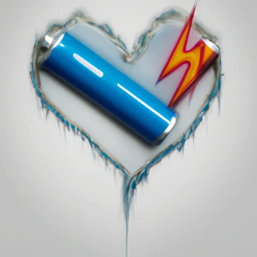 Bild av batterihjärta