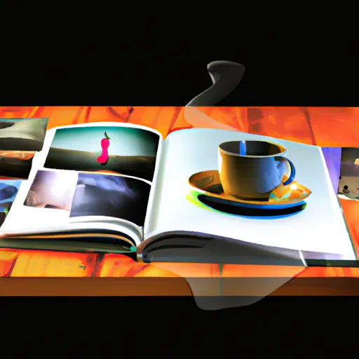 Bild av coffee-table book