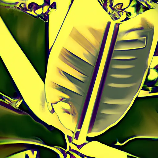 Bild av bananväxt