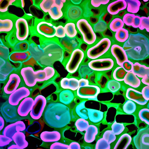 Bild av bakteriologi