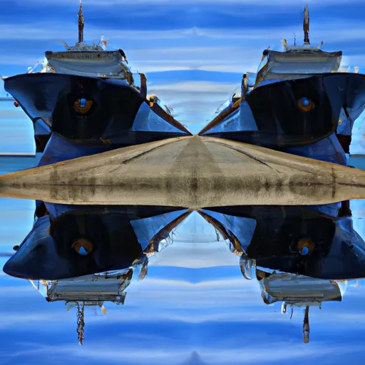 Bild av fartyg med två däck