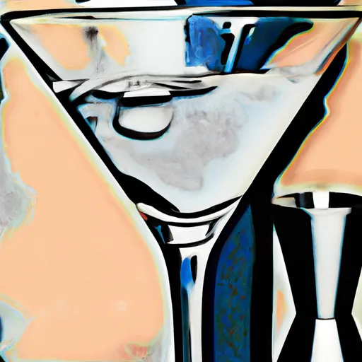 Bild av dry martini