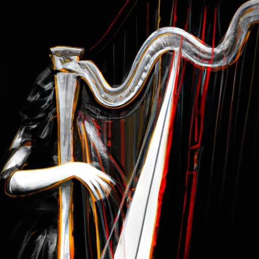 Bild av harpning