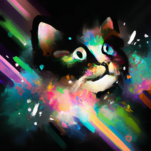 Bild av det osar katt