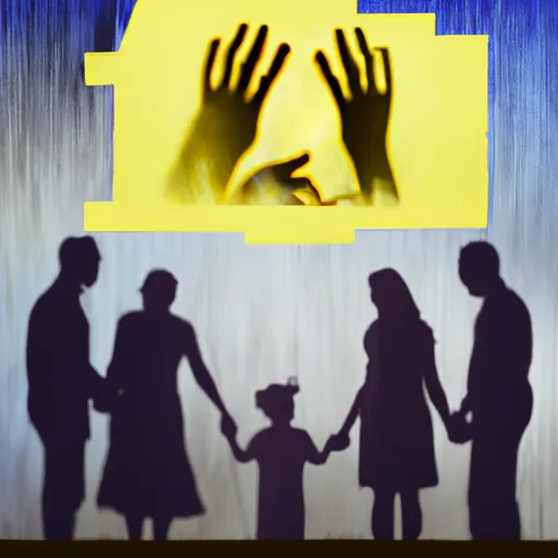 Bild av familjeterapi